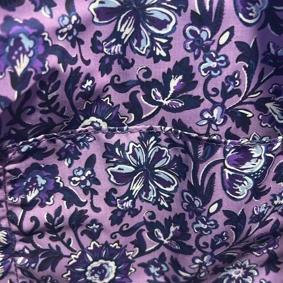 Vera Bradley Lavender Petal Small Tote Bag - Picture 4 of 6